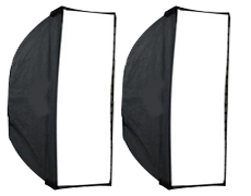 Vidéo 04 - Softbox 90x60 X2